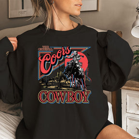 Coors Western Cowboy Sweatshirt