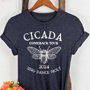 Funny Cicada Concert Nature Lover T-shirt