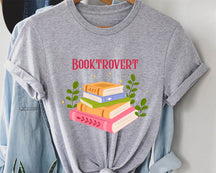 Booktrovert Cute Book Lover T-shirt