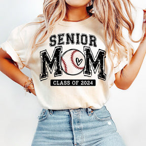 Senior Baseball Mom T-shirt