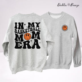 In My Basketball Mom Era Sport Mom Crewneck Sweatshirt