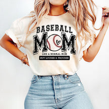 T-shirt drôle de maman de baseball