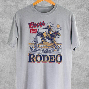 T-shirt vintage Coors Cowboy