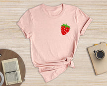 Strawberry Lover Cute Fruit T-shirt