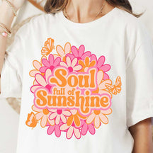 T-shirt rétro Soul Full Of Sunshine