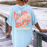 Coastal Surf Trendy Beachy T-shirt