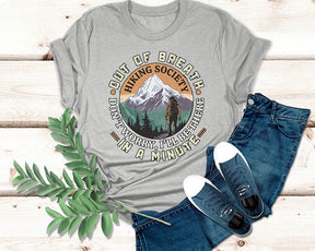 Out Of Breath Hiking Society T-shirt