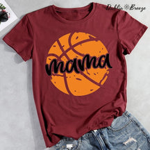 T-shirt maman de basket-ball