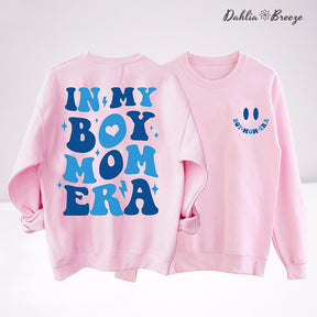 In My Boy Mom Era Trendy Sweatshirt