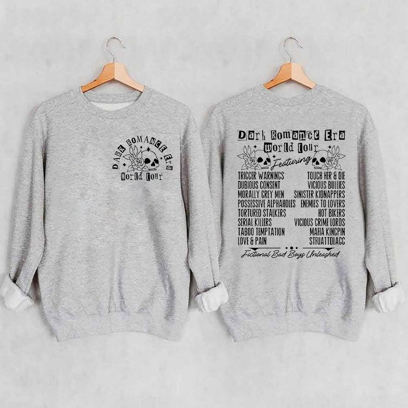 Dark Romance Era World Tour Book Club Sweatshirt