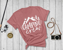 Camping Adventure Crew T-shirt