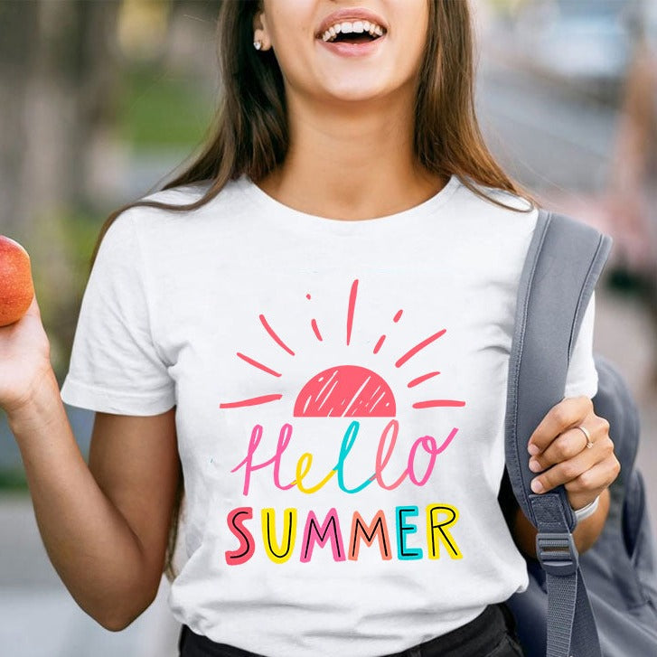 Hello Summer Teacher T-shirt