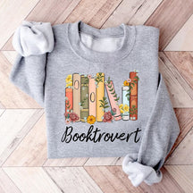 Sweat-shirt livre de lecture Booktrovert