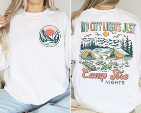 Vintage Camping Family Adventure Sweatshirt