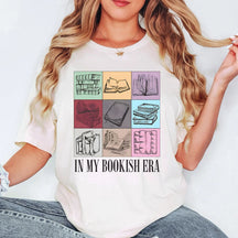 In My Bookish Era Trendy Book T-shirt