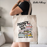 Book Lover Tote Bag