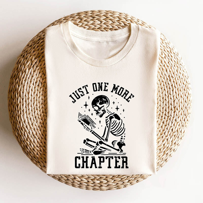 T-shirt Just One More Chapter Book Lover