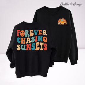 Forever Chasing Sunsets Crewneck Sweatshirt