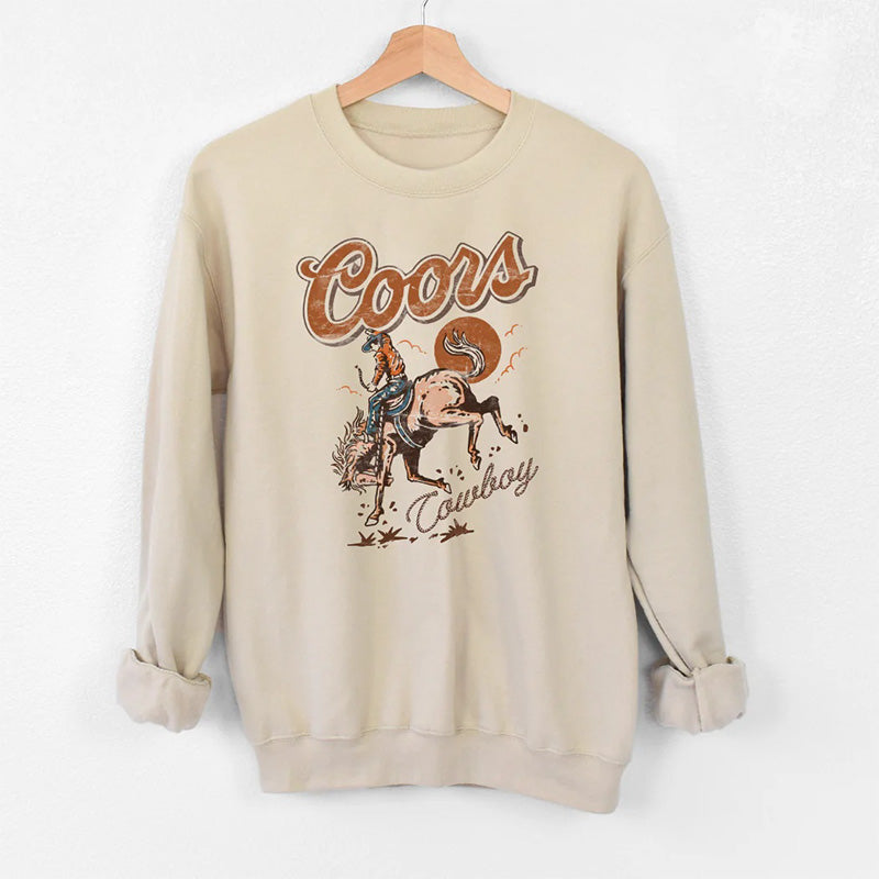 Cowboy Crewneck Sweatshirt