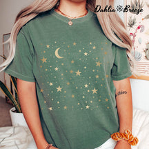 T-shirt Lune et Etoiles