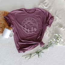 T-shirt Camping Amoureux de la Nature