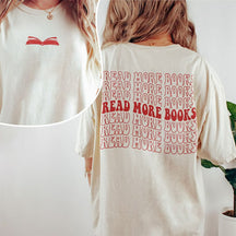 Read More Books Funny Reading T-shirt