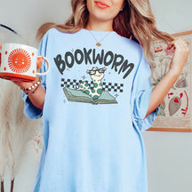 Retro Bookworm Book Lovers T-shirt