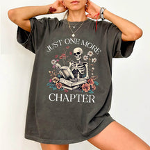 Just One More Chapter Reading T-shirt