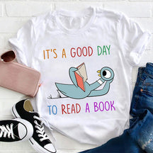 T-shirt C'est une bonne journée pour lire un livre