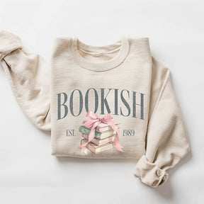 Bookish Aesthetic Reading Sweatshirt