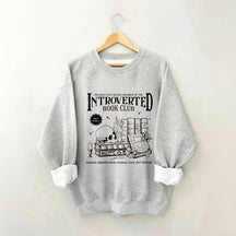 Introverted Book Club Sweatshirt