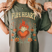 T-shirt bookish imprimé tendance Fireheart