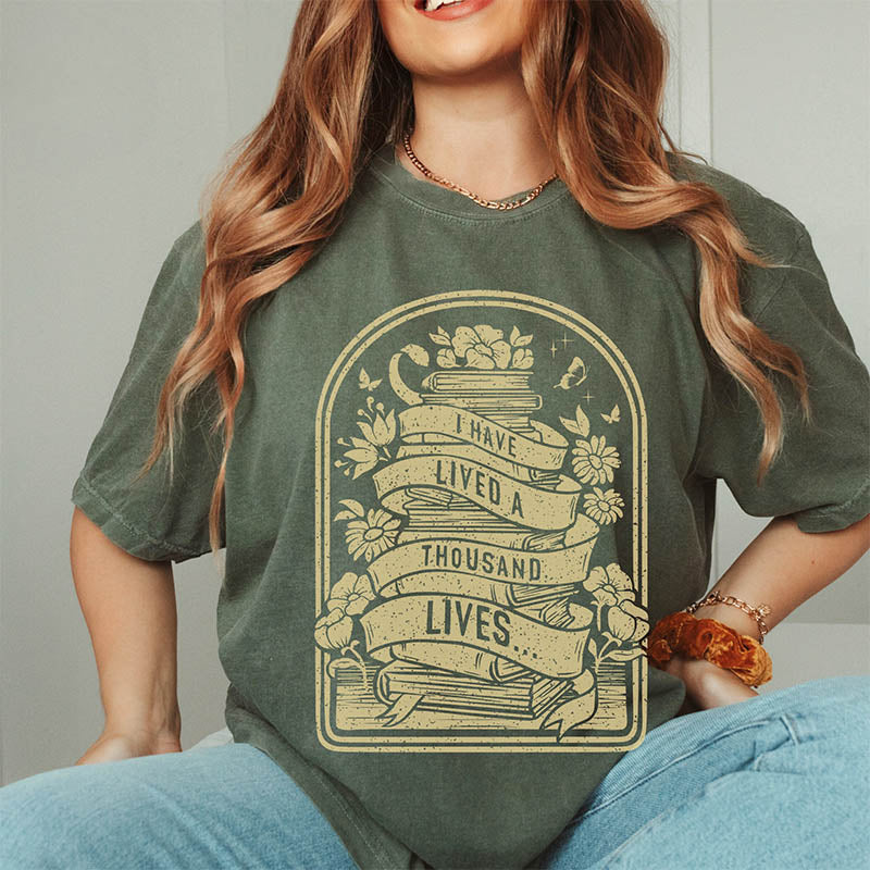 I Have Lived a Thousand Lives Vintage T-shirt