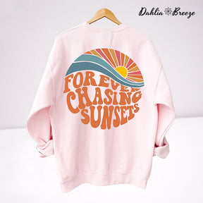 Forever Chasing Sunsets Crewneck Sweatshirt