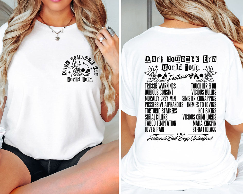 Dark Romance Era World Tour Book Club T-shirt