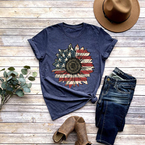 America Sunflower T-shirt