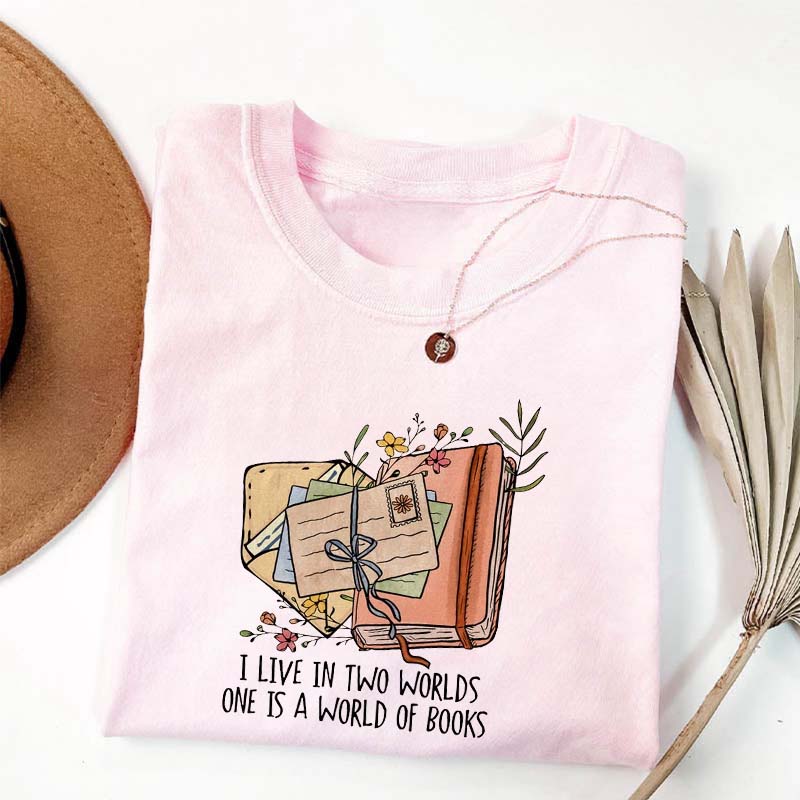 One Is A World Of Books T-shirt