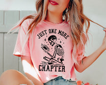 T-shirt Juste un chapitre de plus Lire plus de livres