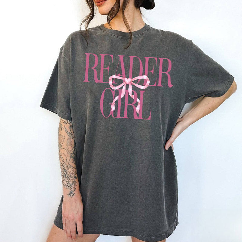 Reader Girl Romance Book Club T-shirt