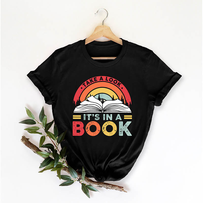 Take a Look it's in a Book T-shirt