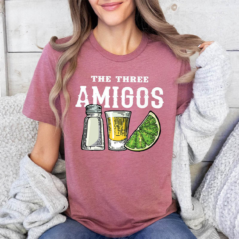 Les Trois Amigos T-shirt à boire drôle