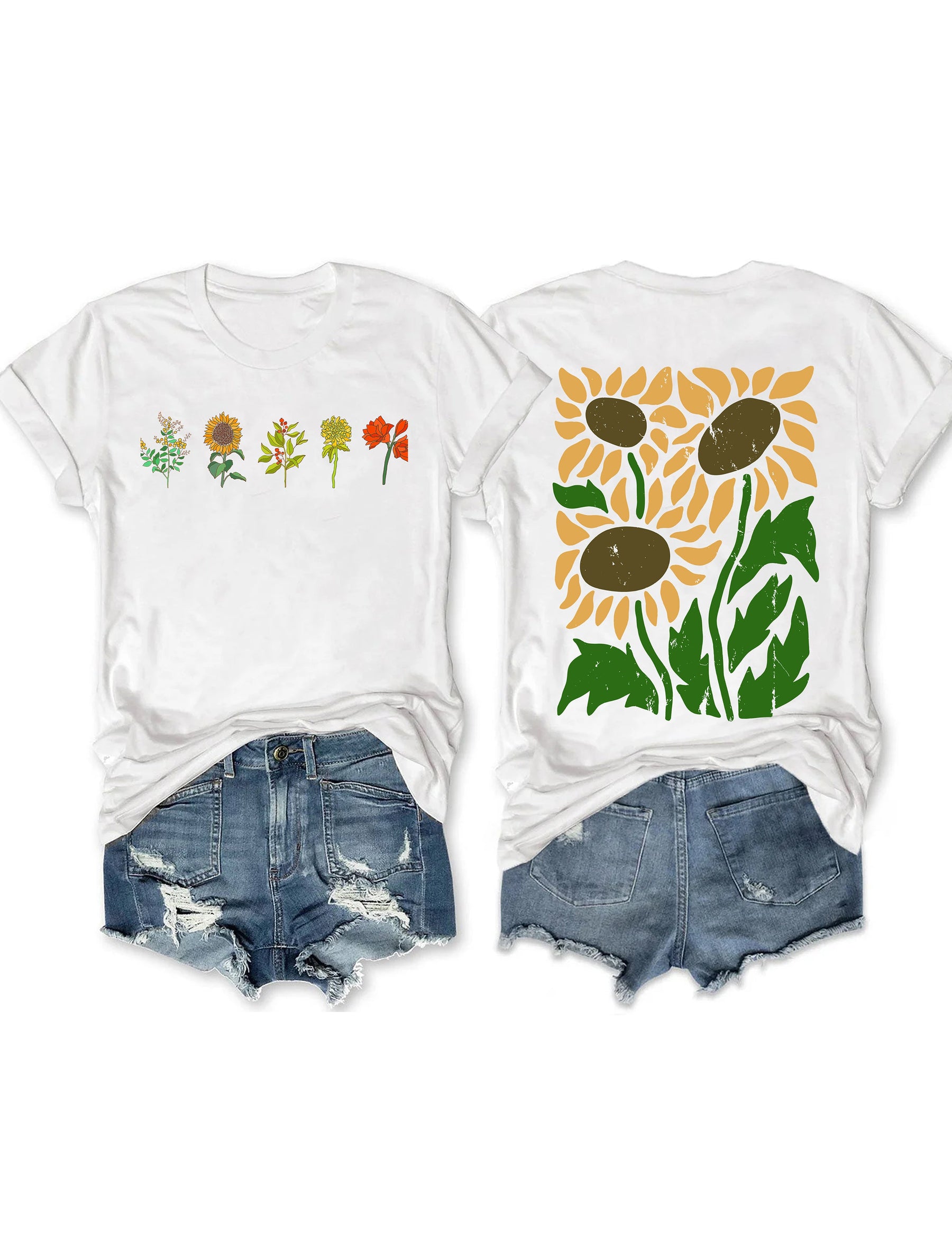 Boho Sunflower T-shirt