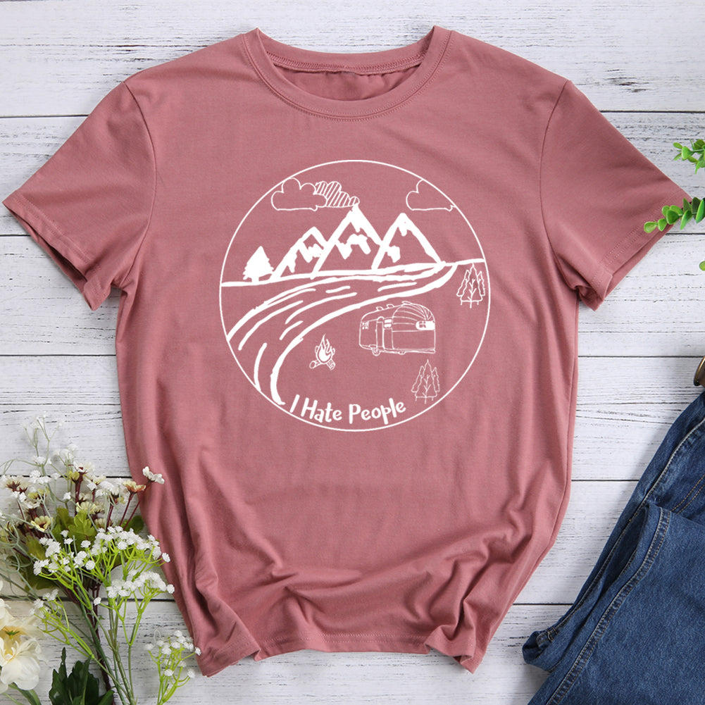 I Hate People Airstream Camper T-shirt