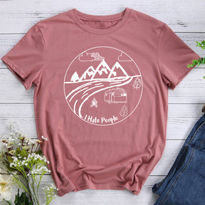 I Hate People Airstream Camper T-shirt