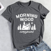 Morning Wood Campgrounds Hiking T-shirt