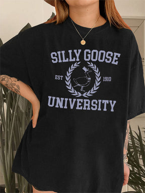 Vintage Silly Goose University Crewneck Tee