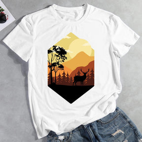 Nature landscape Hiking T-shirt