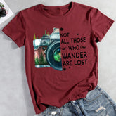 Not All Those Who Wander Are Lost Hiking T-shirt