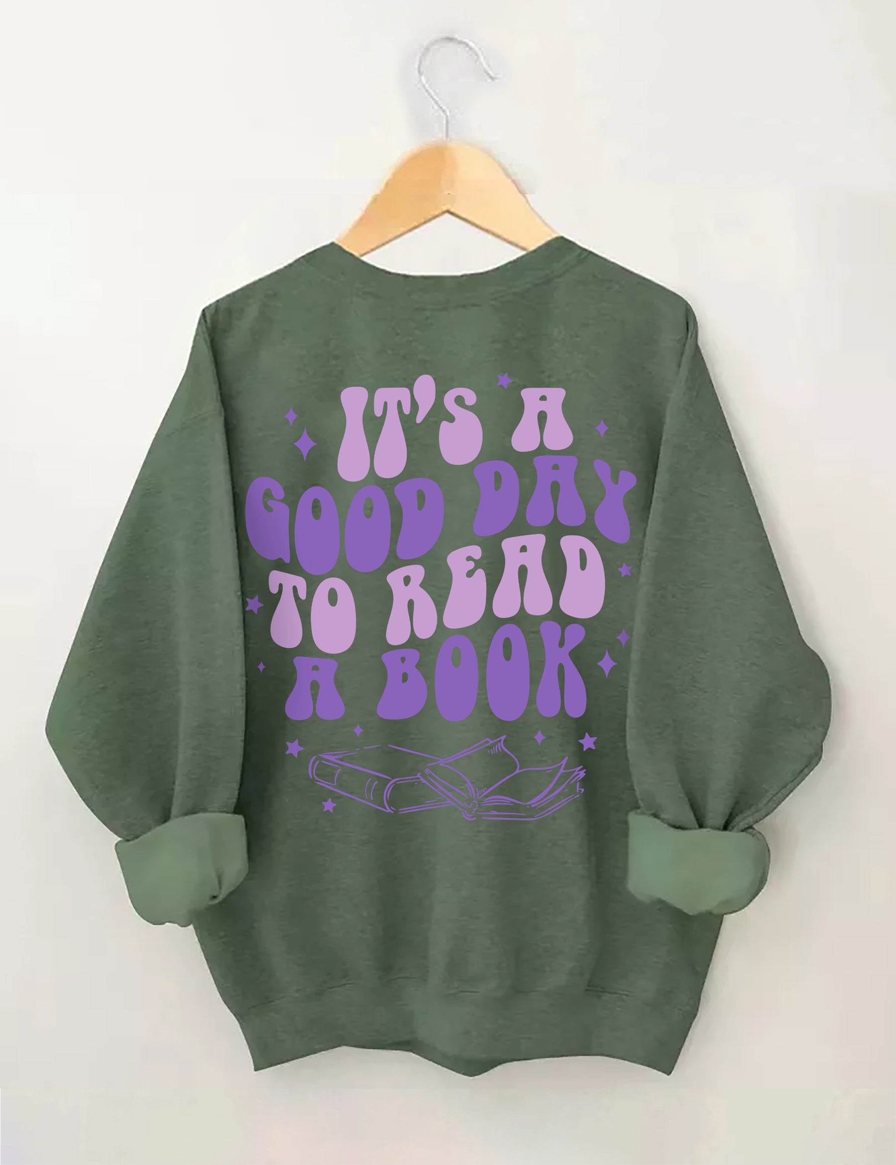 C'est une bonne journée pour lire un livre Sweatshirt