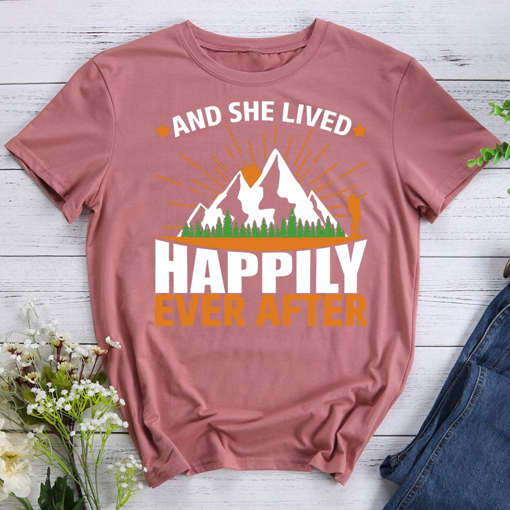 And She Lived Happily Ever After T-shirt